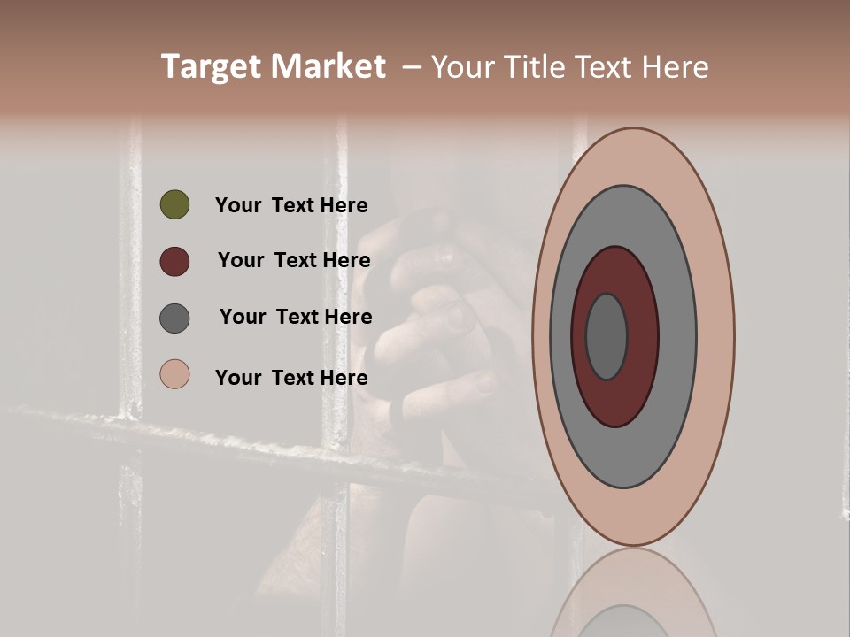 Incarcerated Row Space PowerPoint Template