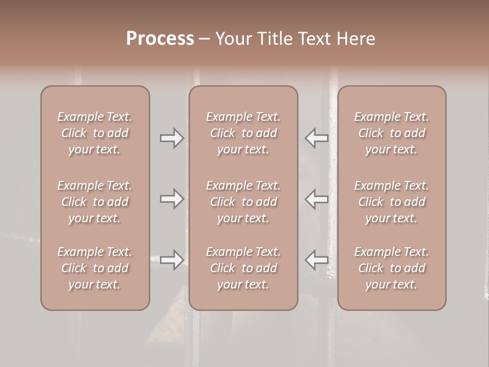 Incarcerated Row Space PowerPoint Template