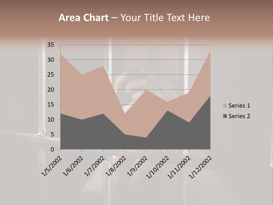 Incarcerated Row Space PowerPoint Template
