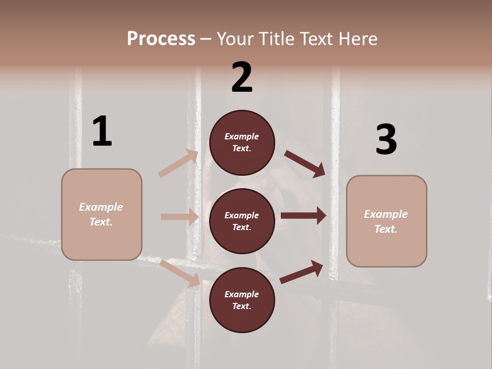 Incarcerated Row Space PowerPoint Template