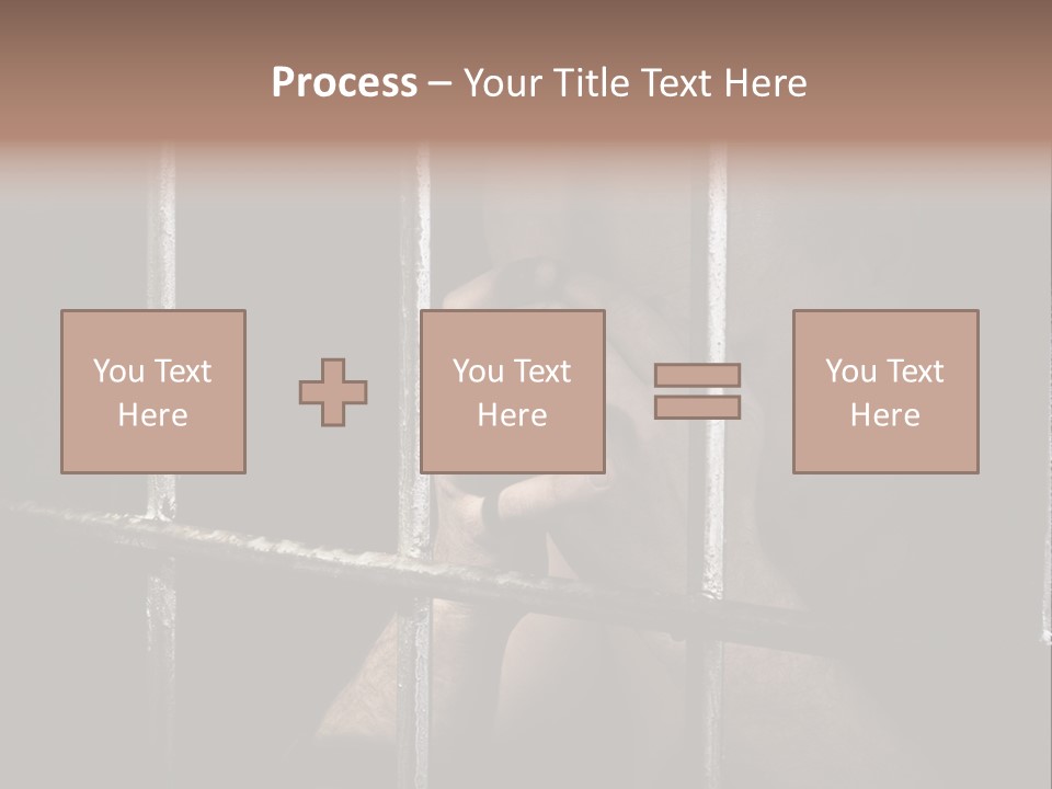 Incarcerated Row Space PowerPoint Template