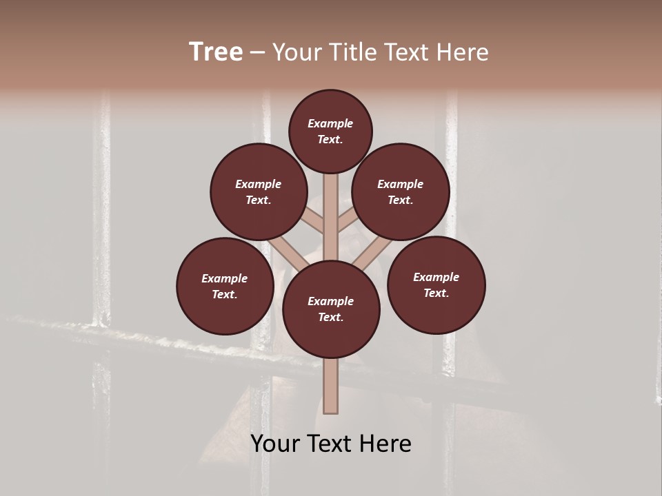 Incarcerated Row Space PowerPoint Template