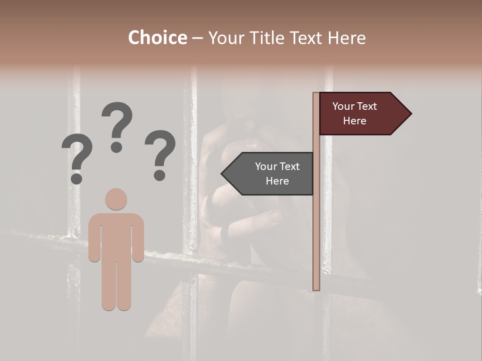 Incarcerated Row Space PowerPoint Template