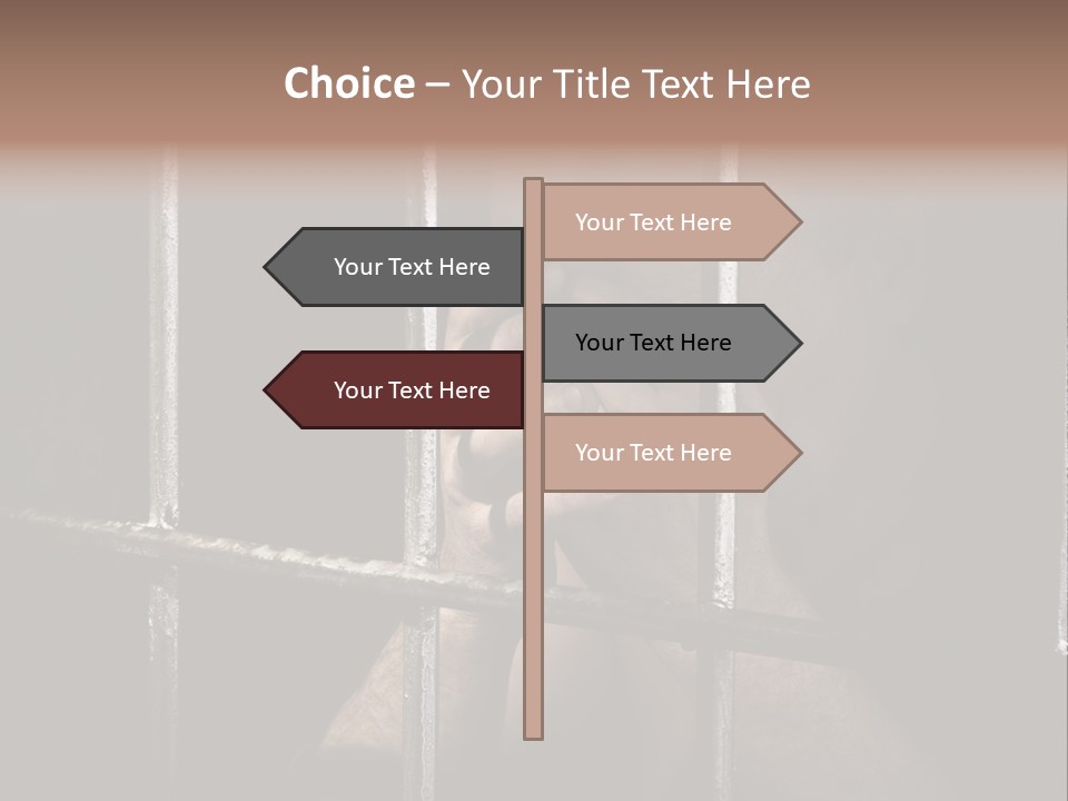 Incarcerated Row Space PowerPoint Template