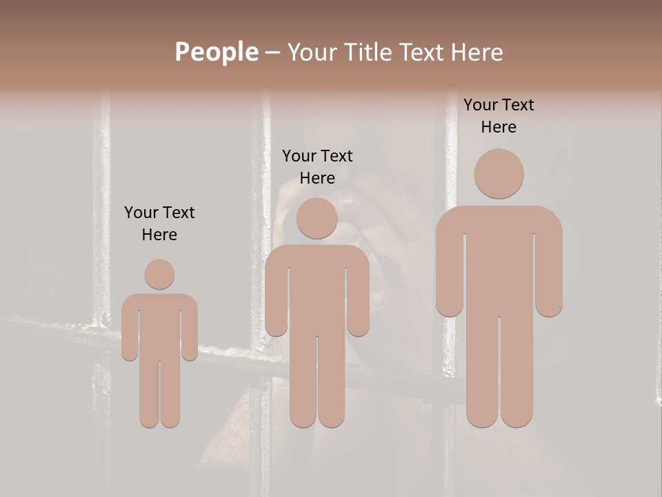 Incarcerated Row Space PowerPoint Template