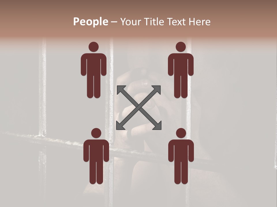 Incarcerated Row Space PowerPoint Template