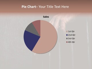 Prisoner Lock Depression PowerPoint Template