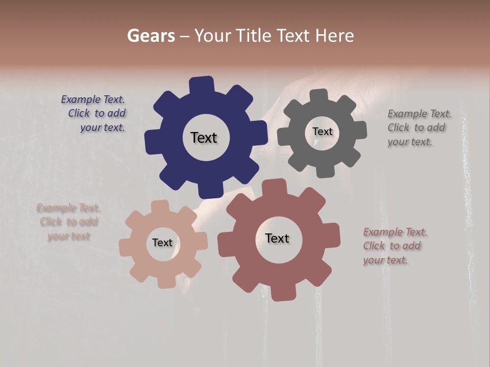 Prisoner Lock Depression PowerPoint Template