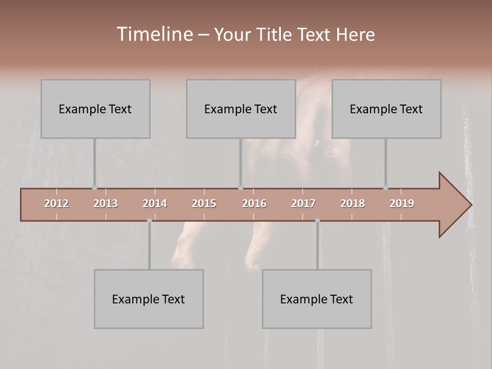 Prisoner Lock Depression PowerPoint Template