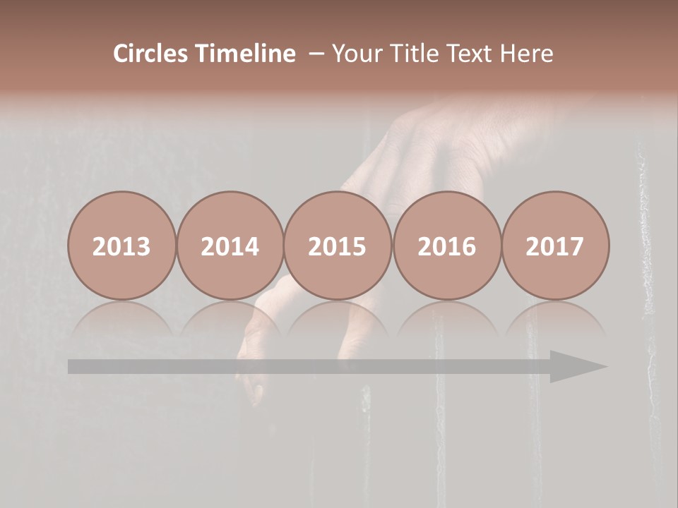 Prisoner Lock Depression PowerPoint Template