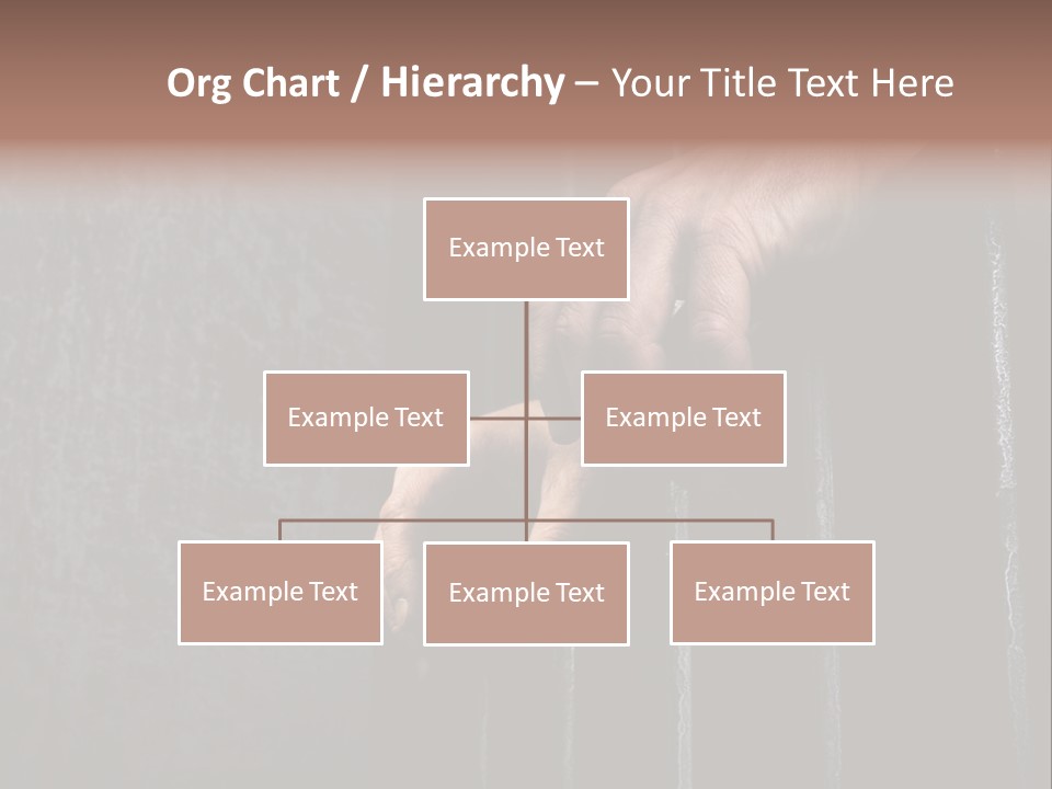 Prisoner Lock Depression PowerPoint Template