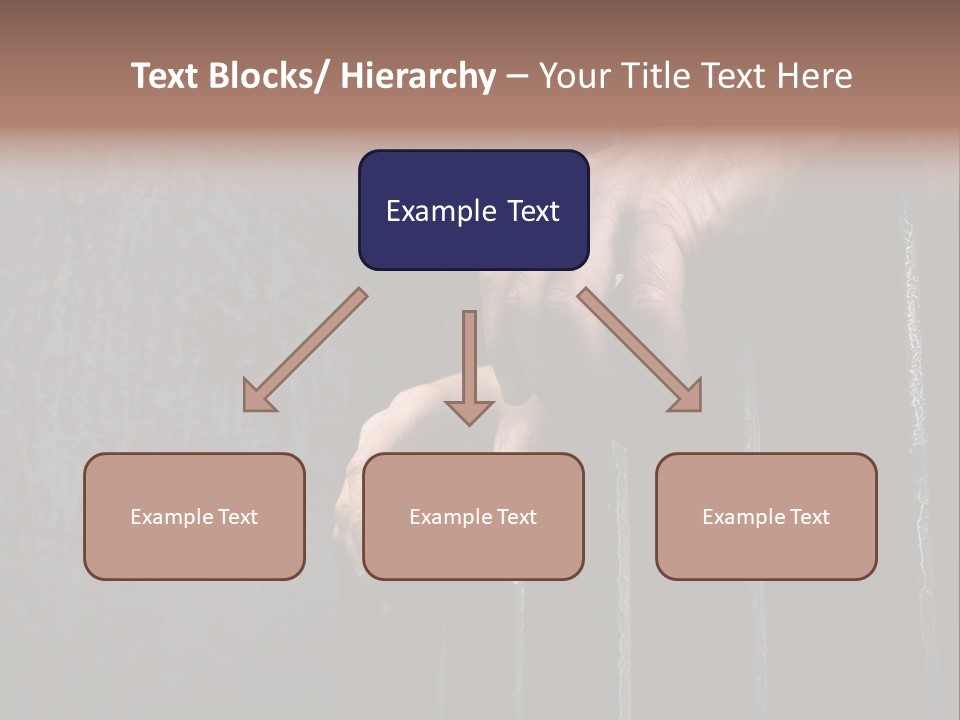 Prisoner Lock Depression PowerPoint Template