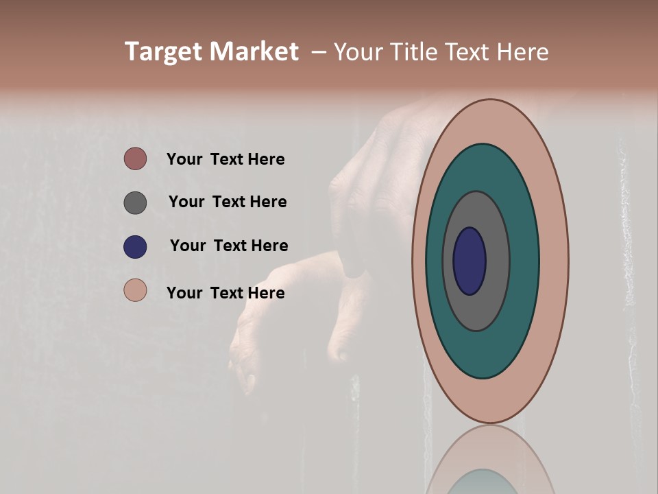 Prisoner Lock Depression PowerPoint Template