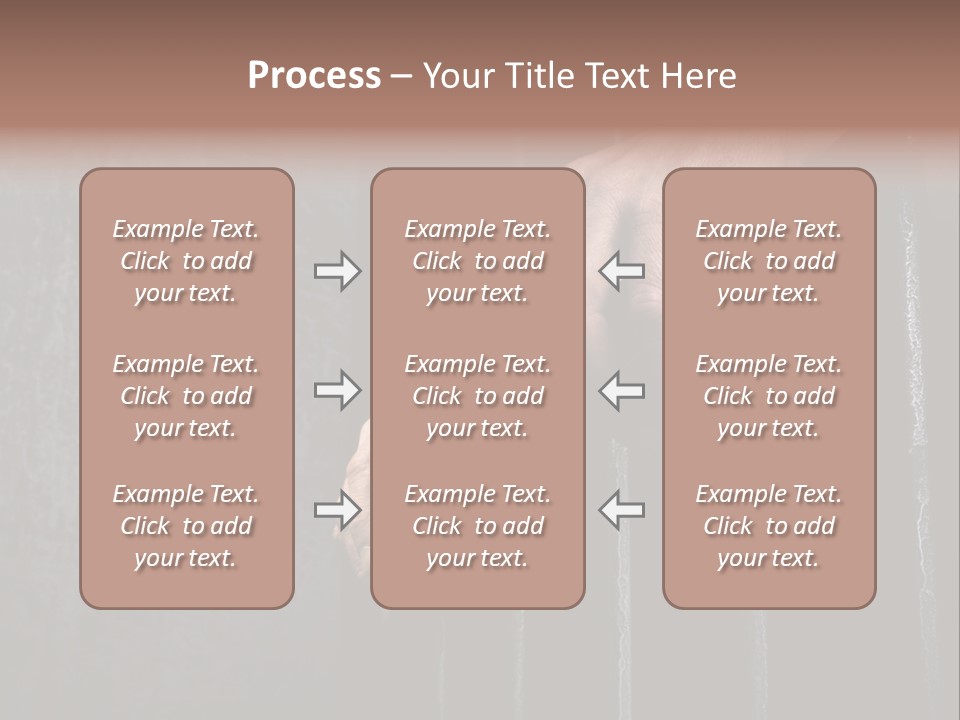 Prisoner Lock Depression PowerPoint Template