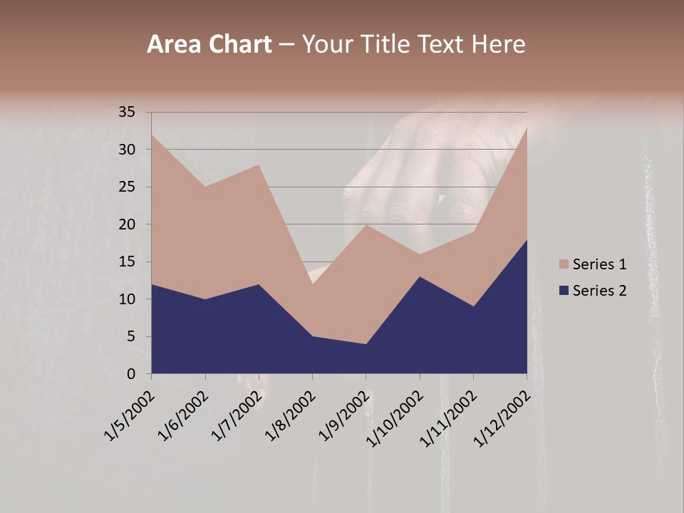 Prisoner Lock Depression PowerPoint Template