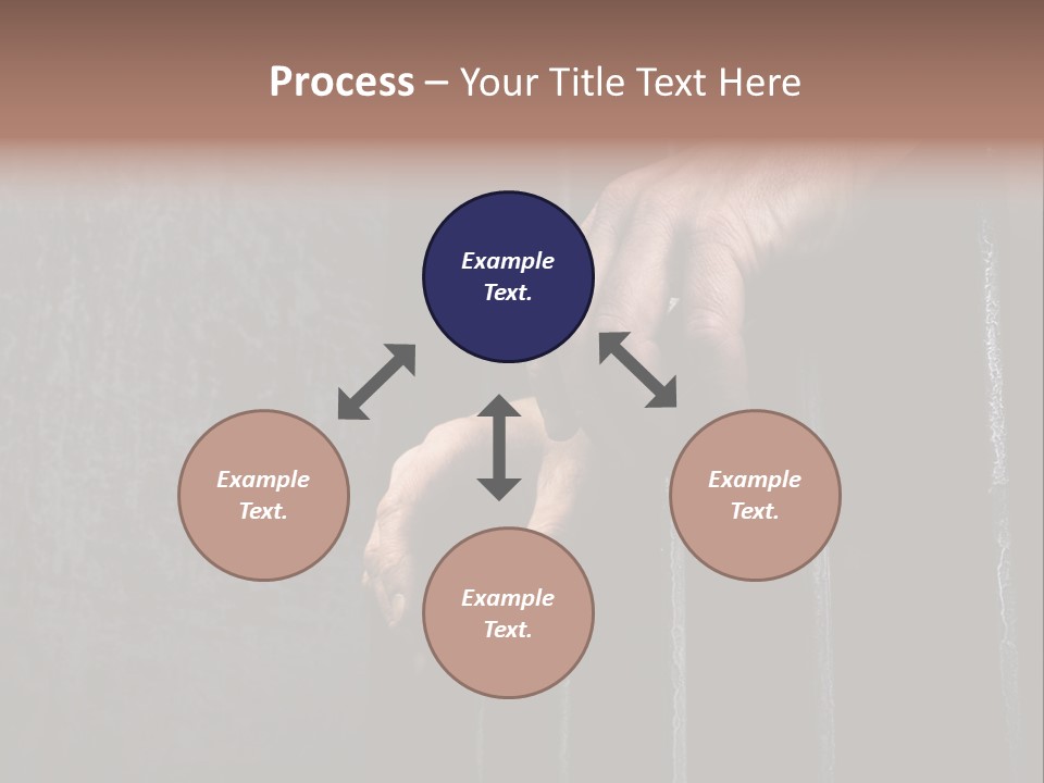 Prisoner Lock Depression PowerPoint Template