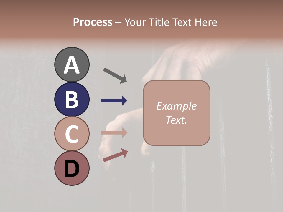 Prisoner Lock Depression PowerPoint Template