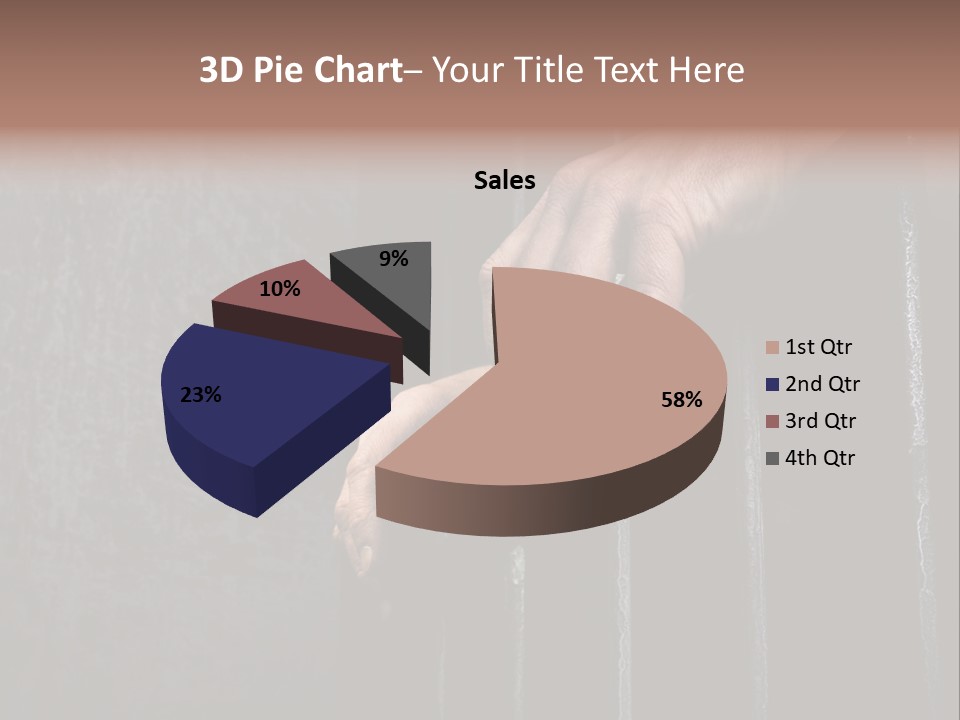 Prisoner Lock Depression PowerPoint Template