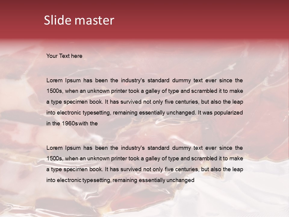 Hamon Horizontal Packaging PowerPoint Template