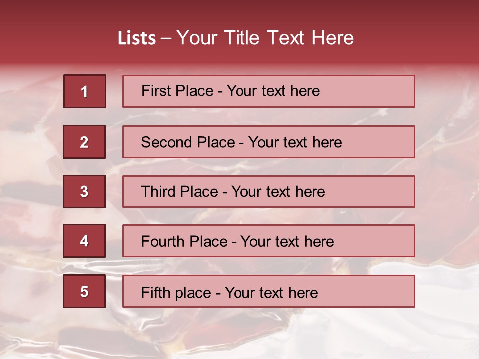 Hamon Horizontal Packaging PowerPoint Template