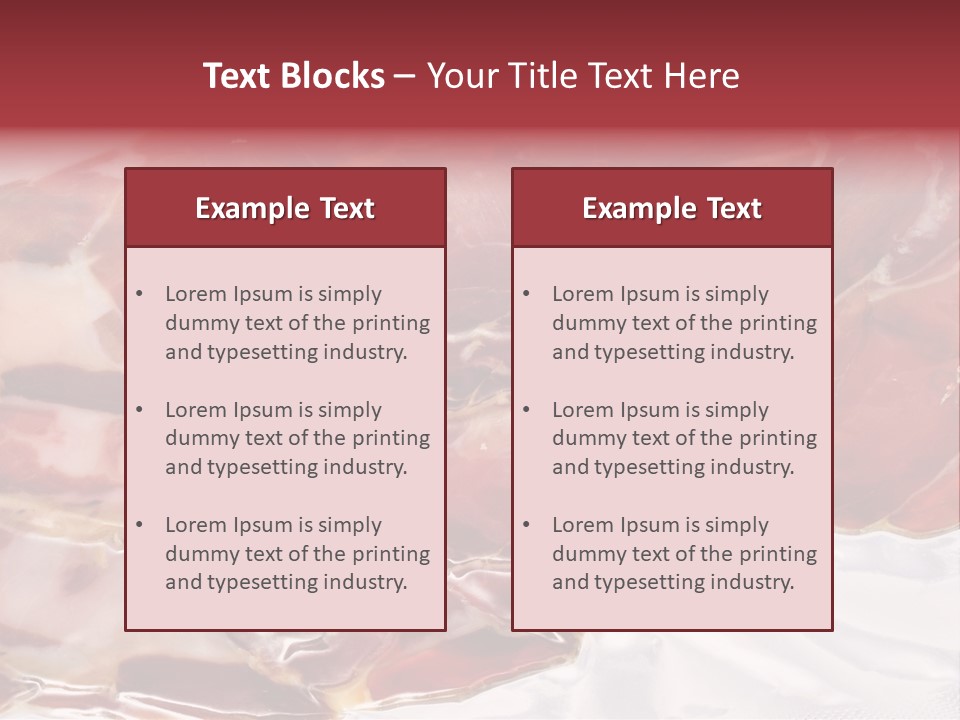 Hamon Horizontal Packaging PowerPoint Template