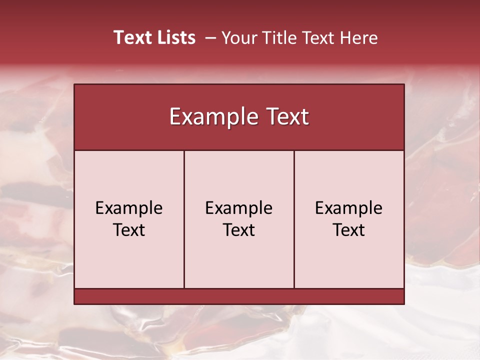 Hamon Horizontal Packaging PowerPoint Template