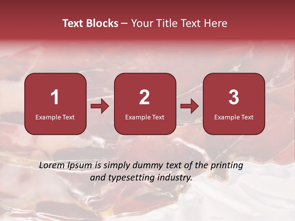 Hamon Horizontal Packaging PowerPoint Template