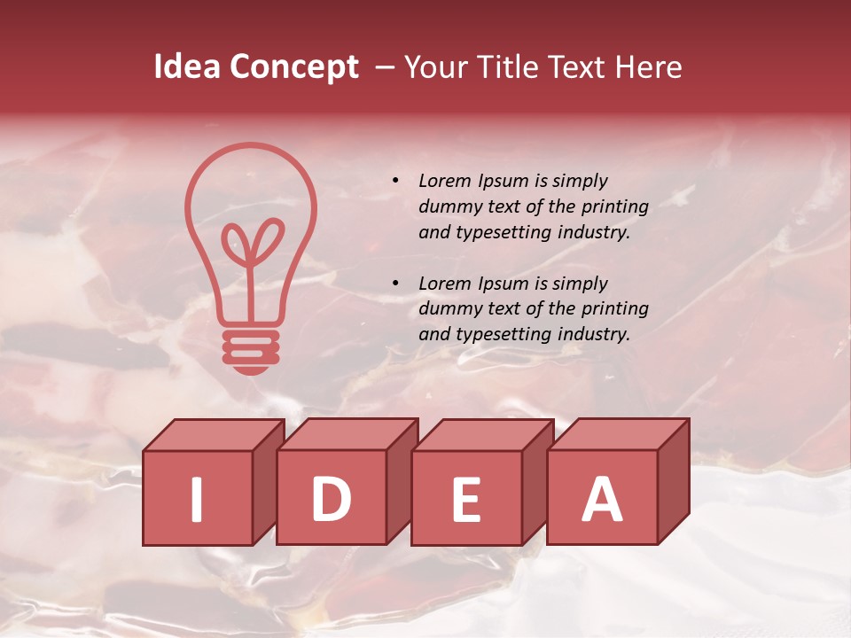 Hamon Horizontal Packaging PowerPoint Template