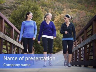 Friendship Female Health PowerPoint Template