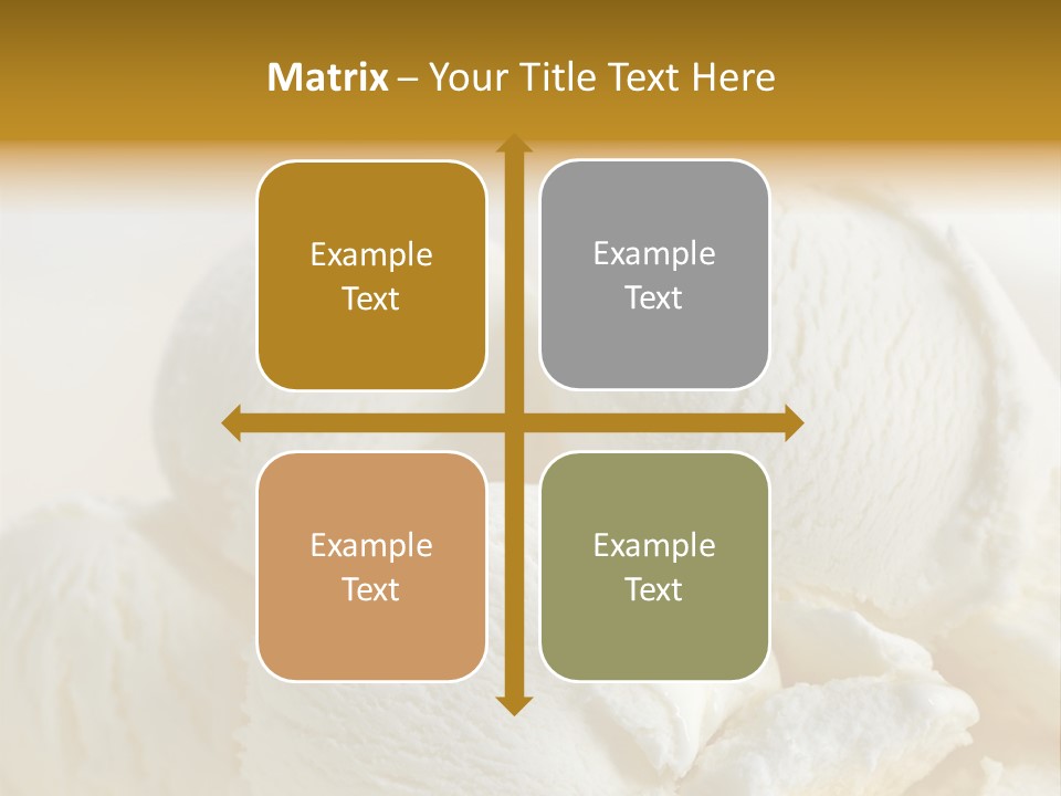 Sundae Food Freshness PowerPoint Template