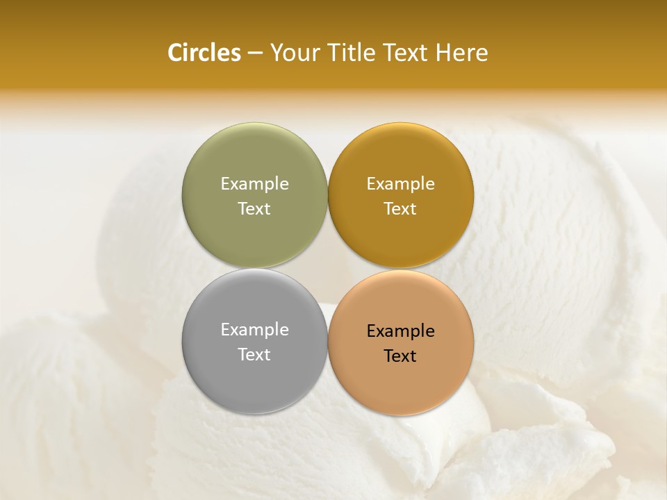 Sundae Food Freshness PowerPoint Template