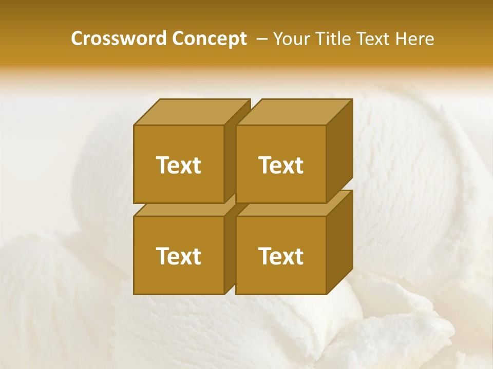 Sundae Food Freshness PowerPoint Template