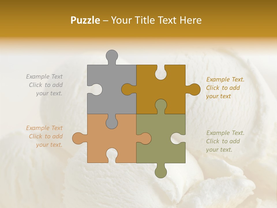 Sundae Food Freshness PowerPoint Template