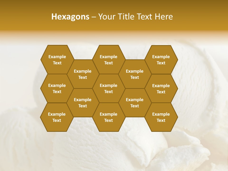 Sundae Food Freshness PowerPoint Template