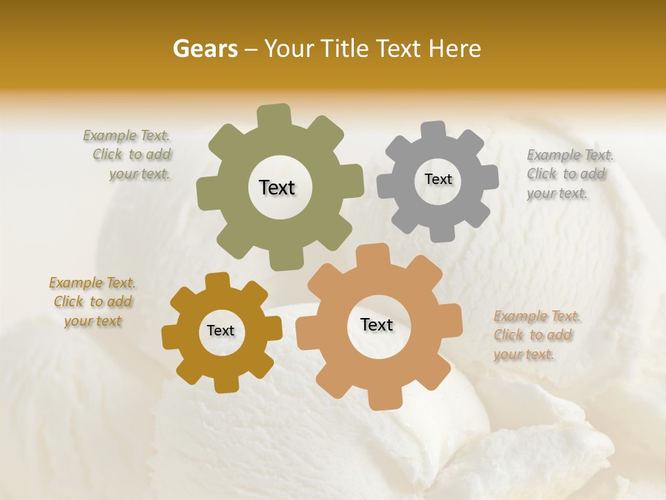 Sundae Food Freshness PowerPoint Template