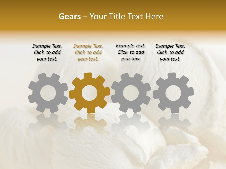 Sundae Food Freshness PowerPoint Template