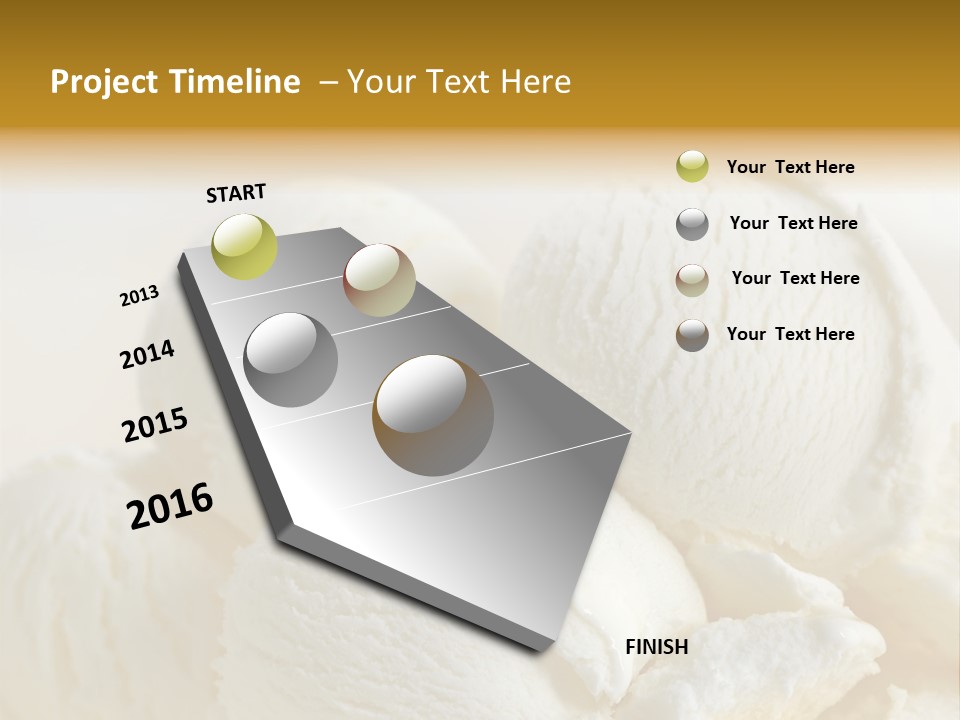 Sundae Food Freshness PowerPoint Template