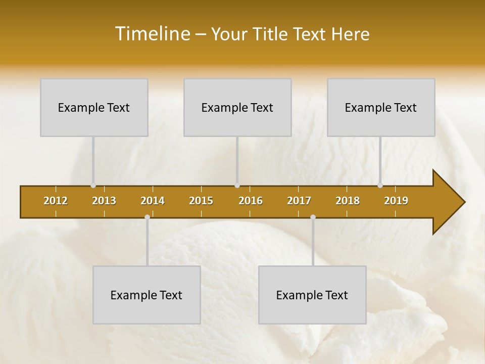 Sundae Food Freshness PowerPoint Template