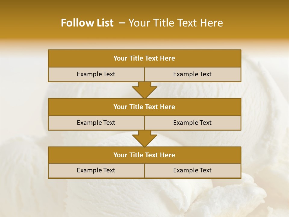 Sundae Food Freshness PowerPoint Template