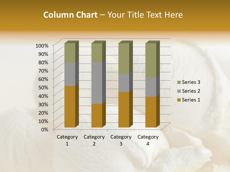 Sundae Food Freshness PowerPoint Template