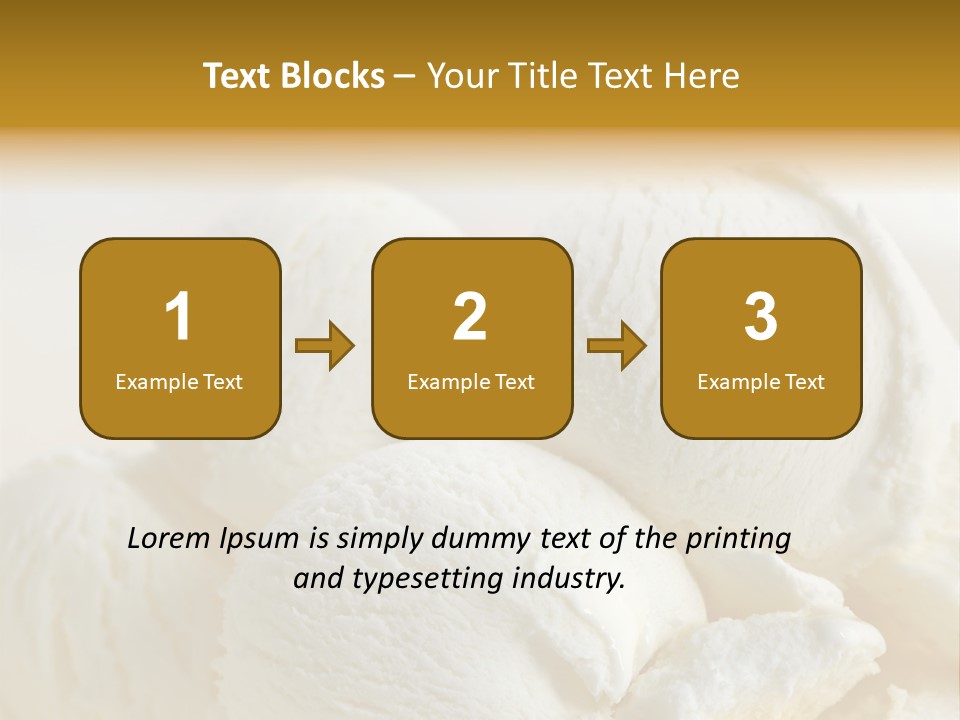 Sundae Food Freshness PowerPoint Template
