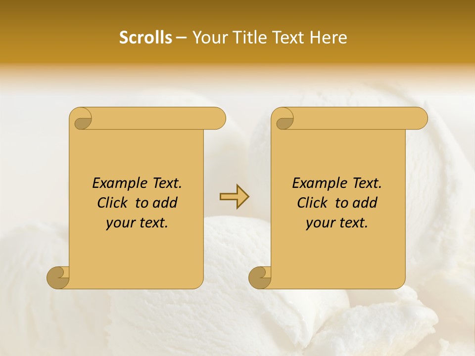 Sundae Food Freshness PowerPoint Template