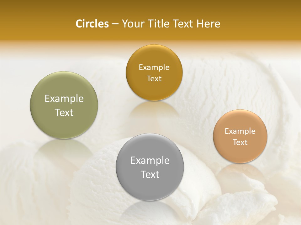 Sundae Food Freshness PowerPoint Template