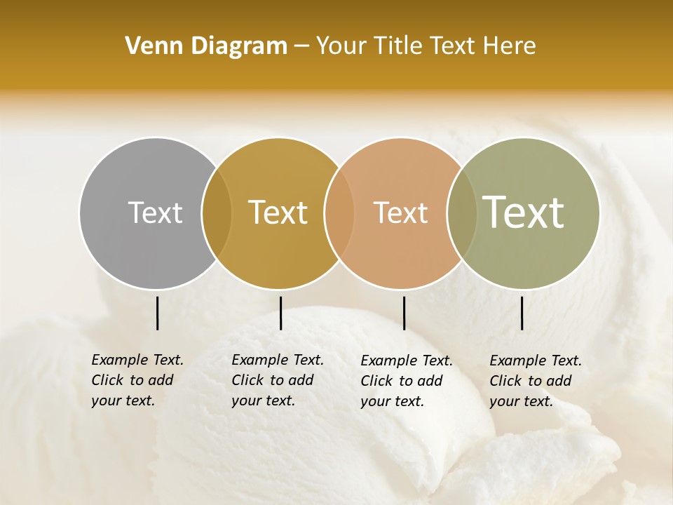Sundae Food Freshness PowerPoint Template