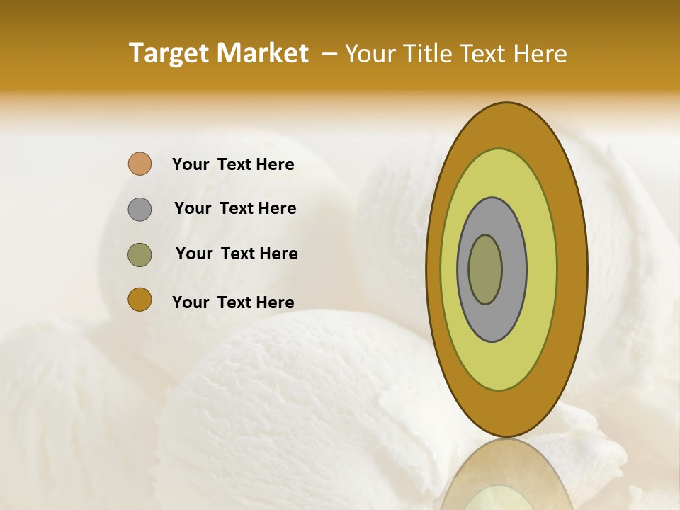 Sundae Food Freshness PowerPoint Template