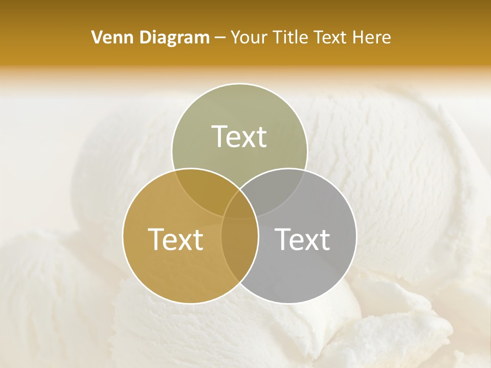 Sundae Food Freshness PowerPoint Template