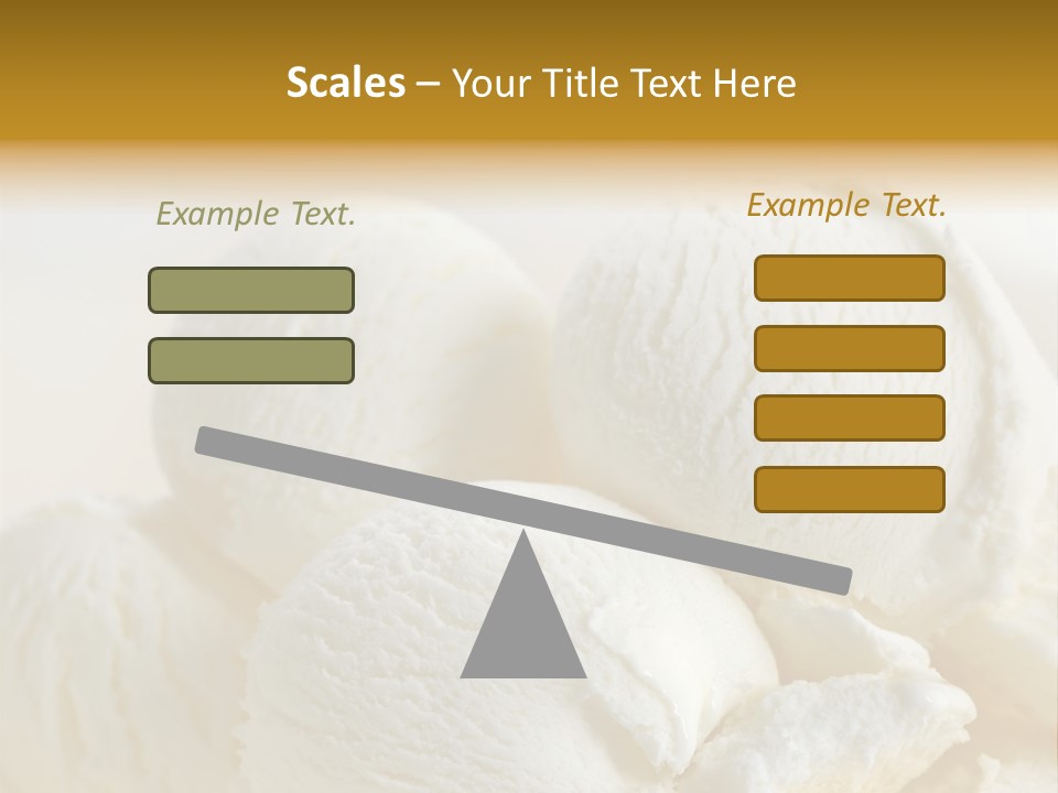 Sundae Food Freshness PowerPoint Template
