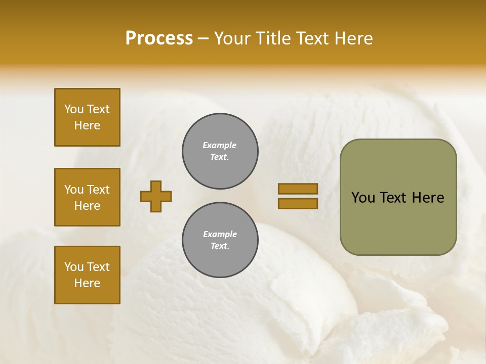 Sundae Food Freshness PowerPoint Template