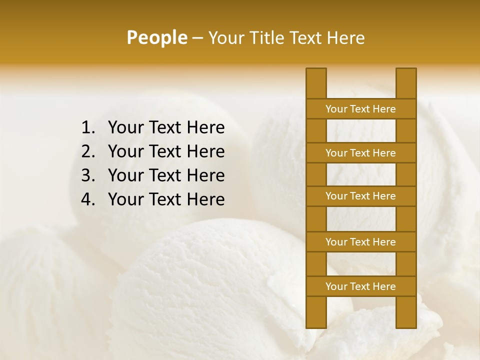 Sundae Food Freshness PowerPoint Template