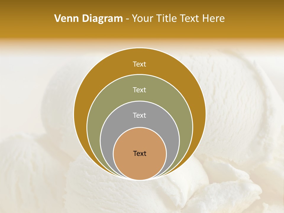 Sundae Food Freshness PowerPoint Template